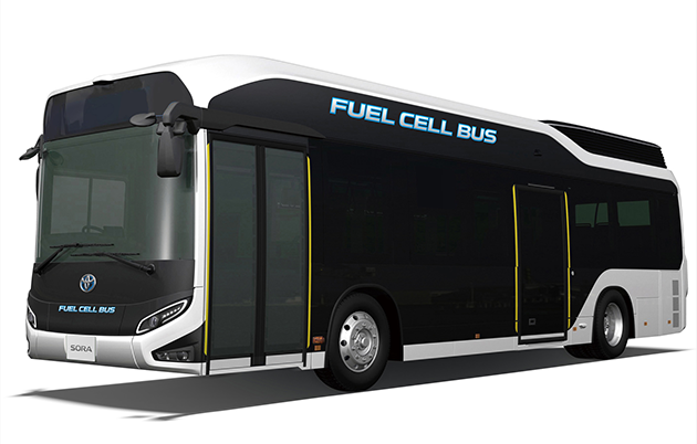 燃料電池バスの外装部品
